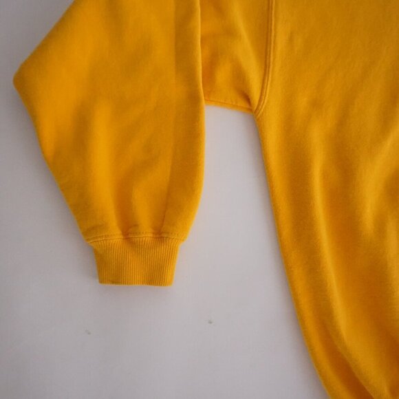 VTG '90S Kauai Hawaii Embroidered Travel Yellow Pre-Shrunk Crewneck Sweater XXL - Picture 9 of 10
